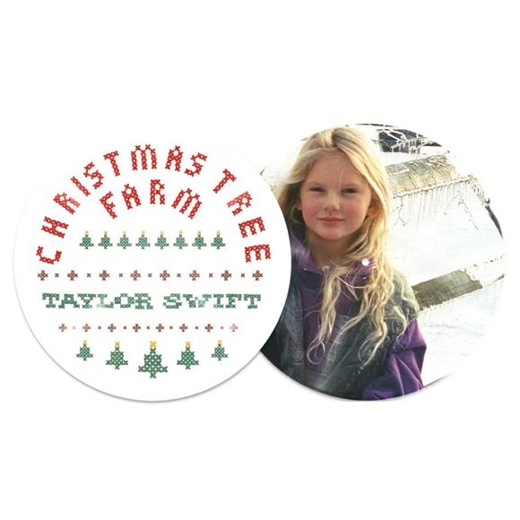 NEW Taylor Swift Christmas Tree Farm Vinyl - Picture 3 of 6